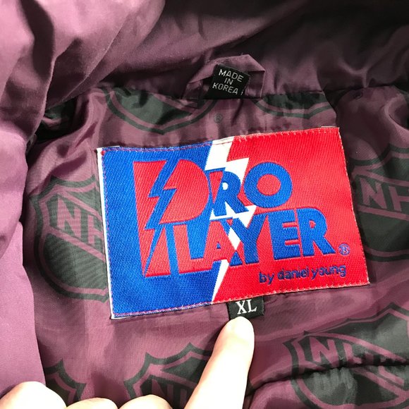 Vintage Anaheim Mighty Ducks 90s Pro Player Puffer Jacket XLarge XL Men Hockey🔥 - Picture 8 of 16